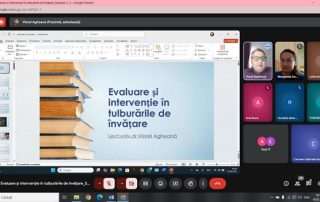 Program de formare „Evaluare și intervenție în tulburările de învățare”